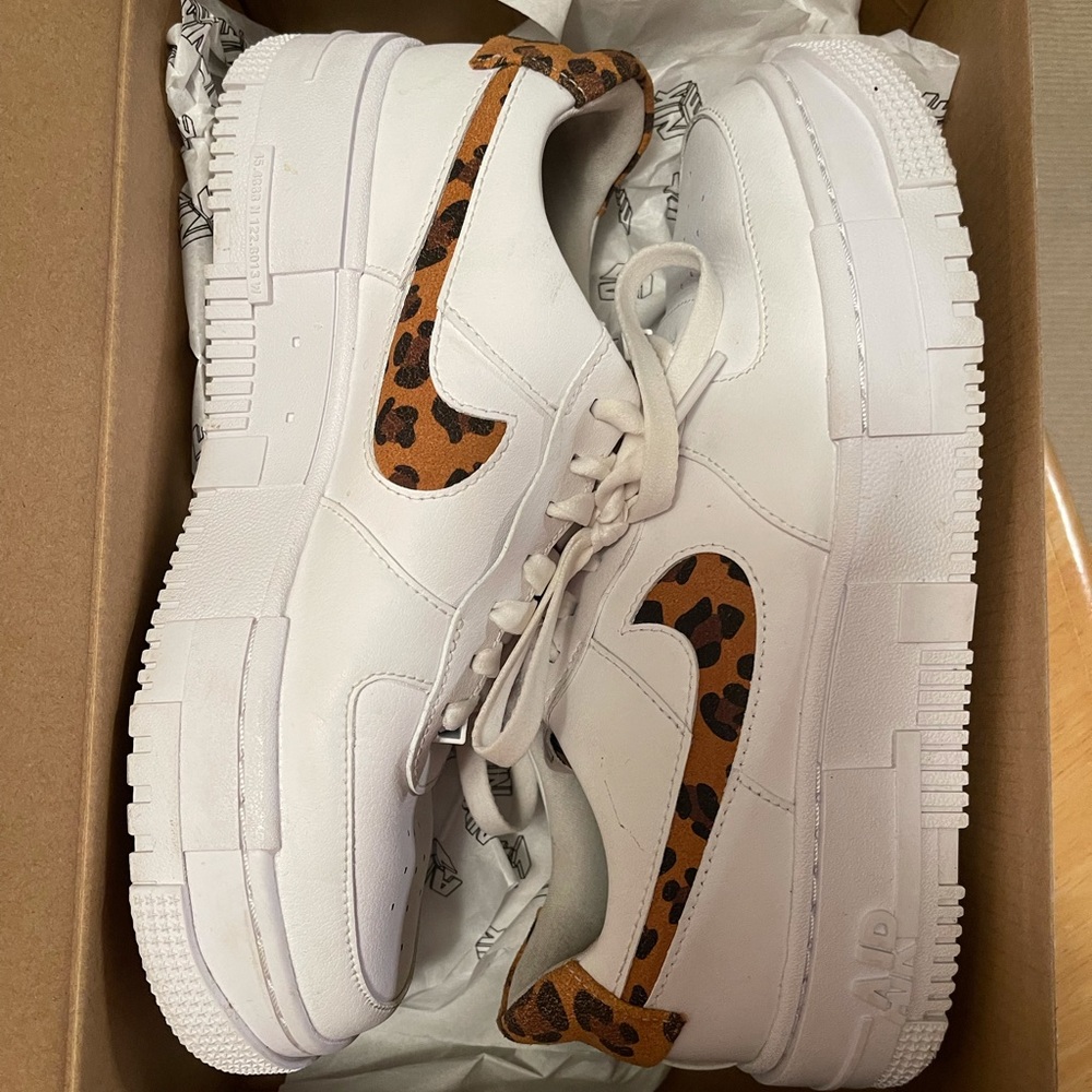 Nike Air Force, AF1 Pixel SE, Leopard